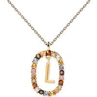 Collana PDPaola Donna NEW LETTERS in Argento CO01-271-U - CO01-271-U